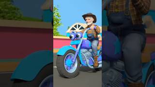 Wheels on the Vehicles trending viral popular cartoon bussong shorts youtubekids ytshorts [upl. by Manvel5]