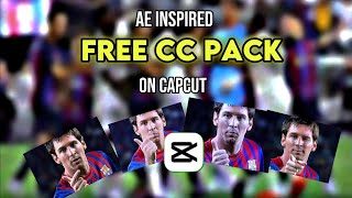 Best AE like CC Pack on CapCut 🔥 [upl. by Lewellen]