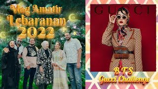 Vlog Lebaran Bareng bu ala amp sekeluarga Hari Pertama masuk kerja BTS Gucci Challenge [upl. by Ayrolg132]