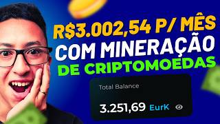 Como Estou Ganhado R300254 Reais Por Mês Com Mineração de Criptomoedas E Como Você Também Pode [upl. by Nomannic]