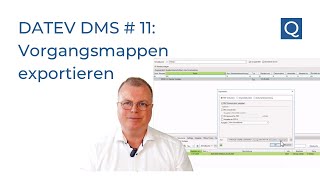 DATEV DMS Teil 11 Vorgangsmappen exportieren [upl. by Itsim]