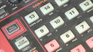 Roland SP808EX  808 Using Divide function [upl. by Cynthy]