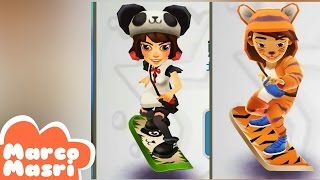 Subway Surfers Animal Pack Panda amp Tiger Mimi amp Jia [upl. by Inge996]