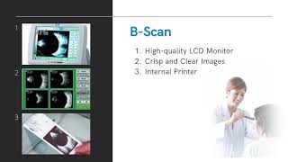 NIDEK Echoscan US4000500 Ultrasound  Bscan Biometry and Pachymetry [upl. by Drake]