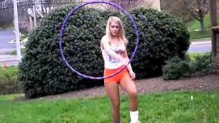 Hooters Girl Hula Hooper  Unbelievable [upl. by Noyk]