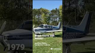 1979 Beechcraft Sierra C24R  Low Reserve  N60007 Online Auction aviation beechcraft [upl. by Lesser]