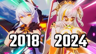 The First Playable Herrscher 2018 vs 2024  6 YEARS of Improvement  Honkai Impact 3rd [upl. by Drauode260]