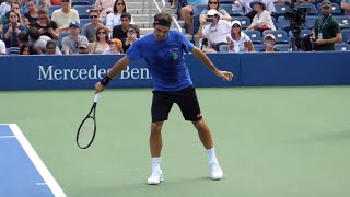 Roger Federer Slice Backhand Slow Motion 2019 [upl. by Ney]