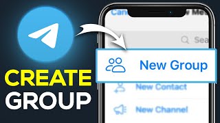 How To Create Group on Telegram  Full Guide [upl. by Noiwtna]