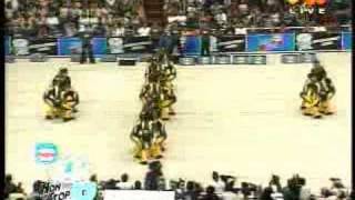 2005 UAAP Cheerdance Competition  FEU Cheering Squad [upl. by Attekahs330]