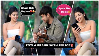 Totlaतोतला Singing Prank On Girl  Love Songs Mashup  Impressing Cute Girls Reactions😍 Jhopdi K [upl. by Iloj]