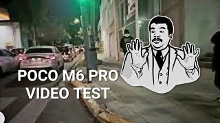 Poco M6 Pro prueba de vídeo [upl. by Denn]