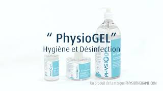 PhysioGEL® Gel hydroalcoolique [upl. by Aleunam]