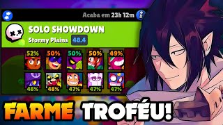 Faça Isso e Ganha Muito Troféu Por Dia No Brawl Stars [upl. by Cumine]