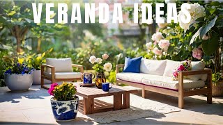 Transform Your Outdoor Space Beautiful Varanda Design Inspiration [upl. by Selokcin]