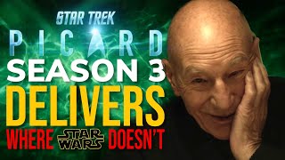 Why Star Trek is in a Better Place Than Star Wars  Picard Season 3 Review [upl. by Aicenaj]