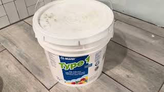 MAPEI Type 1 Professional Tile Adhesive Mastic Adhesive Review Trusted by Pros [upl. by Dugas323]