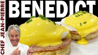 3 MINUTE HOLLANDAISE Eggs Benedict  Chef JeanPierre [upl. by Schaper745]