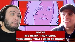 80s Remix Tronicbox quotSomebody That I Used To Knowquot Gotye  TEACHER PAUL REACTS [upl. by Aivatnuhs]