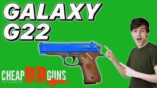 How Good Is The Galaxy G22  Cheap BB Guns UK Review [upl. by Nuahsyar]