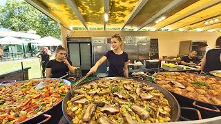 Huge Street Food Festival in Budapest Hungary Pulled Pork Pans of Traditional Food amp more [upl. by Eliseo346]