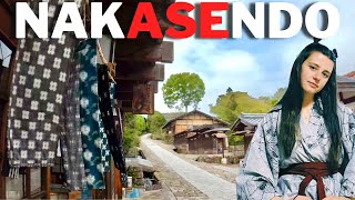 Giappone COAST TO COAST 🇯🇵 NAKASENDO TRAIL ⛩️ Nakatsugawa  Magome  Tsumago  Nagiso ep7 [upl. by Clarabelle583]