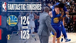 The Warriors and Jazz Go Down to the Final Seconds  October 19 2018 [upl. by Dorrehs845]