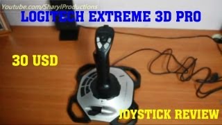 Unboxing Logitech Extreme 3D Pro Gaming Joystick  Hands on Review [upl. by Treiber]