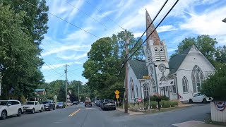 Driving Clifton VA Braddock Park to Bull Run Occoquan Trail Parking Lot Near Bull Run Marina [upl. by Fablan]