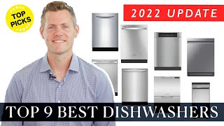 Best Dishwasher Review  Top 9 Dishwashers of 2022 [upl. by Atinauj700]