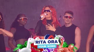 Rita Ora  Your Song live at Capitals Summertime Ball 2018 [upl. by Pulling944]