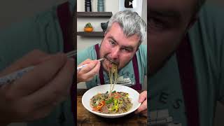 Japchae The Sweet amp Savory Noodle Recipe [upl. by Cerracchio336]