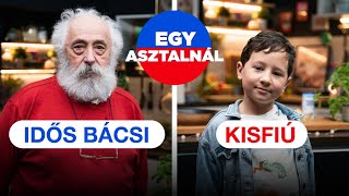 Egy asztalnál Idős bácsi és kisfiú I 3 évad 4 rész [upl. by Lede]