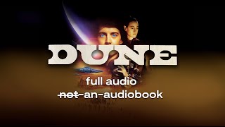 AUDIO Full film audiobook • DUNE 1984 dir by David Lynch [upl. by Anerb137]