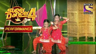 Swetha और Pratiti के धमाकेदार Moves On Tutak Tutak Tutiya  Super Dancer 4 [upl. by Ule868]