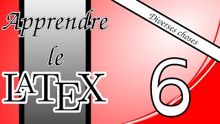 6  Diverses choses en LaTeX  lenvironnement verbatim [upl. by Elleret424]