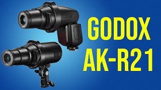 Godox AKR21 Slide Projector for Godox AD200 Pro AD100 Pro and V1 speedlight [upl. by Louanna]