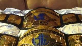 WWF Classic Intercontinental Real Vs Replica Title Belt [upl. by Yaras387]