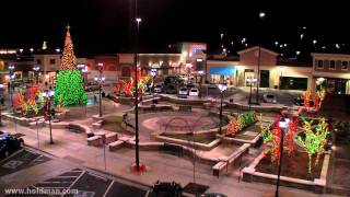 Valley Fair Mall Christmas Display  2011  Programmed by Holdman Lighting [upl. by Arlena]