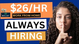 Work From Home Company That Always Hiring 2024 [upl. by Arva368]