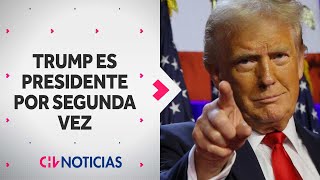 TRUMP ES EL NUEVO PRESIDENTE de Estados Unidos Alcanzó los 279 votos y ganó elección  CHV Noticias [upl. by Halfon182]