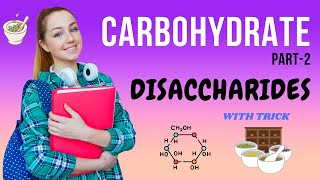 DISACCHARIDES WITH TRICK  CARBOHYDRATEDPHARMA EXIT EXAM SPECIAL [upl. by Raymund]