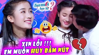 Cô giáo xinh đẹp khiến trường quay ngỡ ngàng XIN HỦY BẤM NÚT vì bạn trai muốn HÔN  Bạn Muốn Hẹn Hò [upl. by Ainel792]