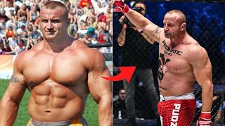 Cuando el hombre 5 veces más fuerte del mundo conquistó el mundo de las MMA  Mariusz Pudzianowski [upl. by Aserehc442]