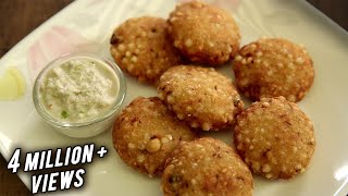 Sabudana Vada  साबूदाना वडा  Upvas Snack  Quick amp Easy Recipe In Hindi [upl. by Viridissa]