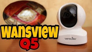 IP Camera Wansview Q5  Economica con tante funzioni Recensione e Configurazione [upl. by Isherwood]