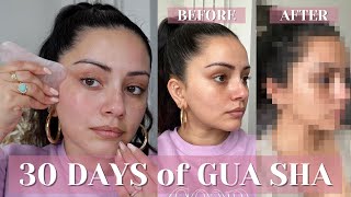 I TRIED GUA SHA FOR 30 DAYS amp  OMG   KAUSHAL BEAUTY [upl. by Assirhc]