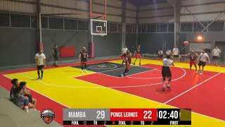 Ponce leones VS MAMBA Master Basketball Coto Laurel Live Stream [upl. by Frierson281]