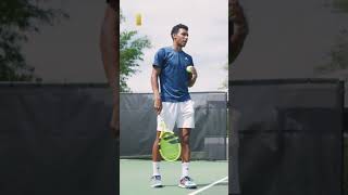 Add Speed to Your Serve by Finding Your Rhythm like Felix AugerAliassime [upl. by Katheryn]