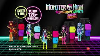 ⚡🦇 Monštruózne Monster High Neon mysticky žiaria odomkni všetky prekvapenia ⚰  Mattel Slovenský [upl. by Stephania]